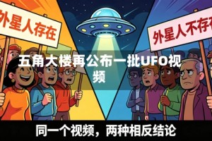 五角大楼再公布一批UFO视频