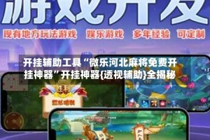 开挂辅助工具“微乐河北麻将免费开挂神器”开挂神器{透视辅助}全揭秘
