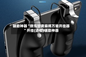 辅助神器“微乐甘肃麻将万能开挂器”开挂(透视)辅助神器