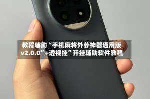 教程辅助“手机麻将外卦神器通用版v2.0.0”+透视挂”开挂辅助软件教程