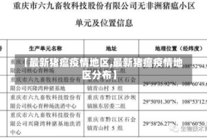 【最新猪瘟疫情地区,最新猪瘟疫情地区分布】