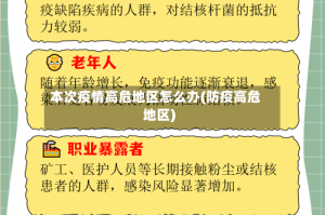 本次疫情高危地区怎么办(防疫高危地区)