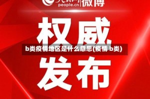 b类疫情地区是什么意思(疫情 b类)