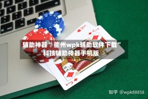 辅助神器“ 德州wpk辅助软件下载”科技辅助神器手机版