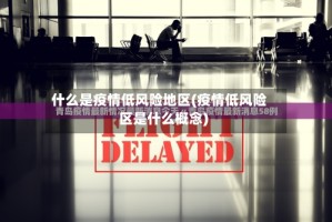 什么是疫情低风险地区(疫情低风险区是什么概念)