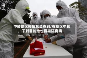 中转地区疫情怎么查到/在疫区中转了到目的地也要被隔离吗