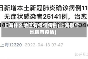 上海什么地区有疫情病例(上海那个地区有疫情)