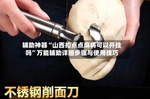 辅助神器“山西扣点点麻将可以开挂吗”万能辅助详细步骤与使用技巧