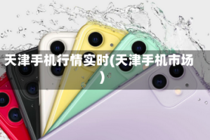 天津手机行情实时(天津手机市场)