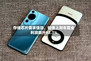 存储芯片需求强劲，铠侠上财年营业利润飙升92.7%