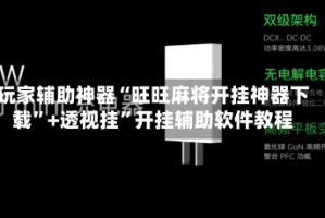 玩家辅助神器“旺旺麻将开挂神器下载”+透视挂”开挂辅助软件教程