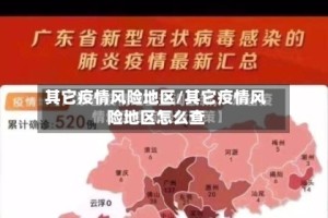 其它疫情风险地区/其它疫情风险地区怎么查