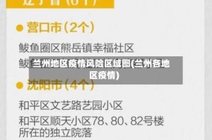 兰州地区疫情风险区域图(兰州各地区疫情)