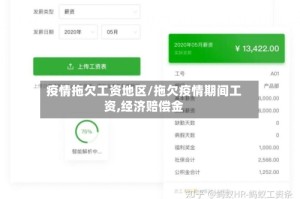 疫情拖欠工资地区/拖欠疫情期间工资,经济赔偿金