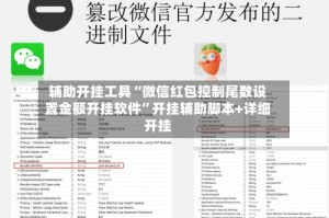 辅助开挂工具“微信红包控制尾数设置金额开挂软件”开挂辅助脚本+详细开挂