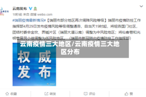 云南疫情三大地区/云南疫情三大地区分布