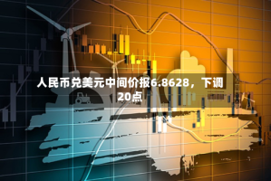 人民币兑美元中间价报6.8628，下调20点