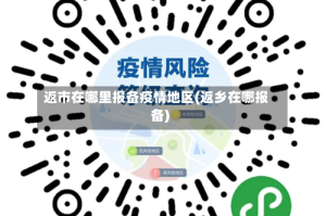 返市在哪里报备疫情地区(返乡在哪报备)