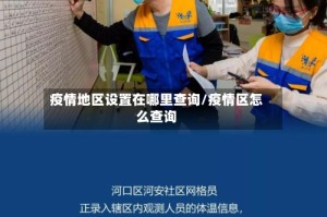 疫情地区设置在哪里查询/疫情区怎么查询