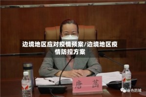 边境地区应对疫情预案/边境地区疫情防控方案