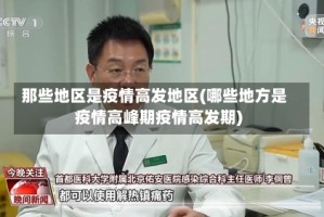 那些地区是疫情高发地区(哪些地方是疫情高峰期疫情高发期)