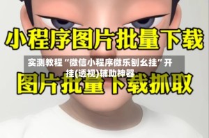 实测教程“微信小程序微乐刨幺挂”开挂(透视)辅助神器