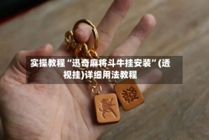 实操教程“迅奇麻将斗牛挂安装”(透视挂)详细用法教程