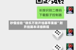 秒懂经验“微乐万能开挂器苹果版”附开挂脚本详细教程