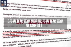 【丹麦各地区疫情数据,丹麦各地区疫情数据图】