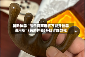 辅助神器“微乐河南麻将万能开挂器通用版”(辅助神器)开挂详细教程
