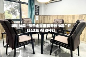 辅助神器“微乐山东麻将开挂神器”开挂(透视)辅助神器