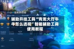 辅助开挂工具“青龙大厅牛牛怎么透视”智能辅助工具使用教程