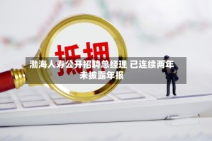 渤海人寿公开招聘总经理 已连续两年未披露年报