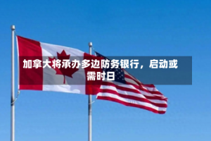 加拿大将承办多边防务银行，启动或需时日