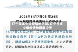 辽宁是多少级疫情地区啊/辽宁是多少级疫情地区啊今天