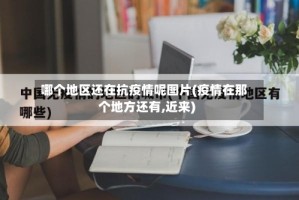 哪个地区还在抗疫情呢图片(疫情在那个地方还有,近来)