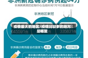 疫情最大的地区/疫情比较多的地方是哪里