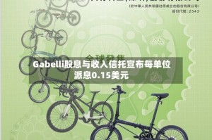 Gabelli股息与收入信托宣布每单位派息0.15美元