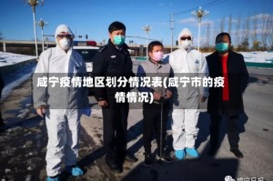 咸宁疫情地区划分情况表(咸宁市的疫情情况)