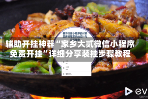 辅助开挂神器“家乡大贰微信小程序免费开挂”详细分享装挂步骤教程