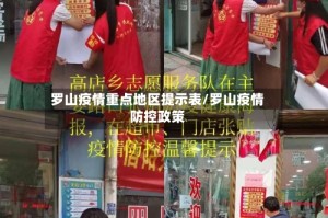罗山疫情重点地区提示表/罗山疫情防控政策