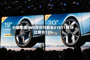 小鹏集团-W4月交付新车31011辆 环比增长13%