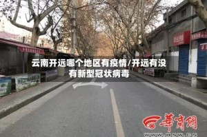 云南开远哪个地区有疫情/开远有没有新型冠状病毒