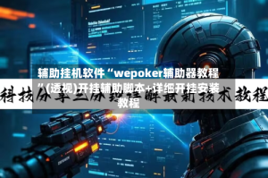 辅助挂机软件“wepoker辅助器教程”(透视)开挂辅助脚本+详细开挂安装教程