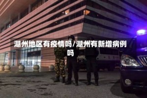 湖州地区有疫情吗/湖州有新增病例吗