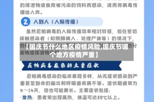 【国庆节什么地区疫情风险,国庆节哪个地方疫情严重】