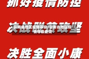 云南省地区疫情等级/云南省地区疫情等级查询