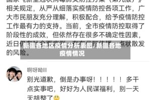 新疆各地区疫情分析表图/新疆各地疫情情况