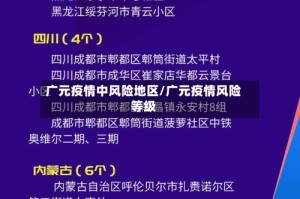 广元疫情中风险地区/广元疫情风险等级