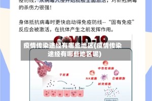 疫情传染途经有哪些地区(疫情传染途经有哪些地区呢)